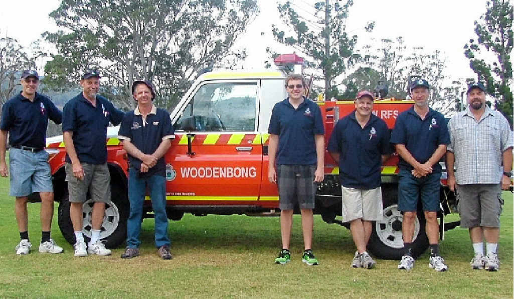 FIRIES: Woodenbong Rural Fire Brigade members with their Category 9 unit: Peter Taylor, Greg Gulliver, Terry Clements, Kerrod Gulliver, Kev Wernowski, Terry Spencer and Scott Blinman. FIRIES: Woodenbong Rural Fire Brigade members with their Category 9 unit: Peter Taylor, Greg Gulliver, Terry Clements, Kerrod Gulliver, Kev Wernowski, Terry Spencer and Scott Blinman.